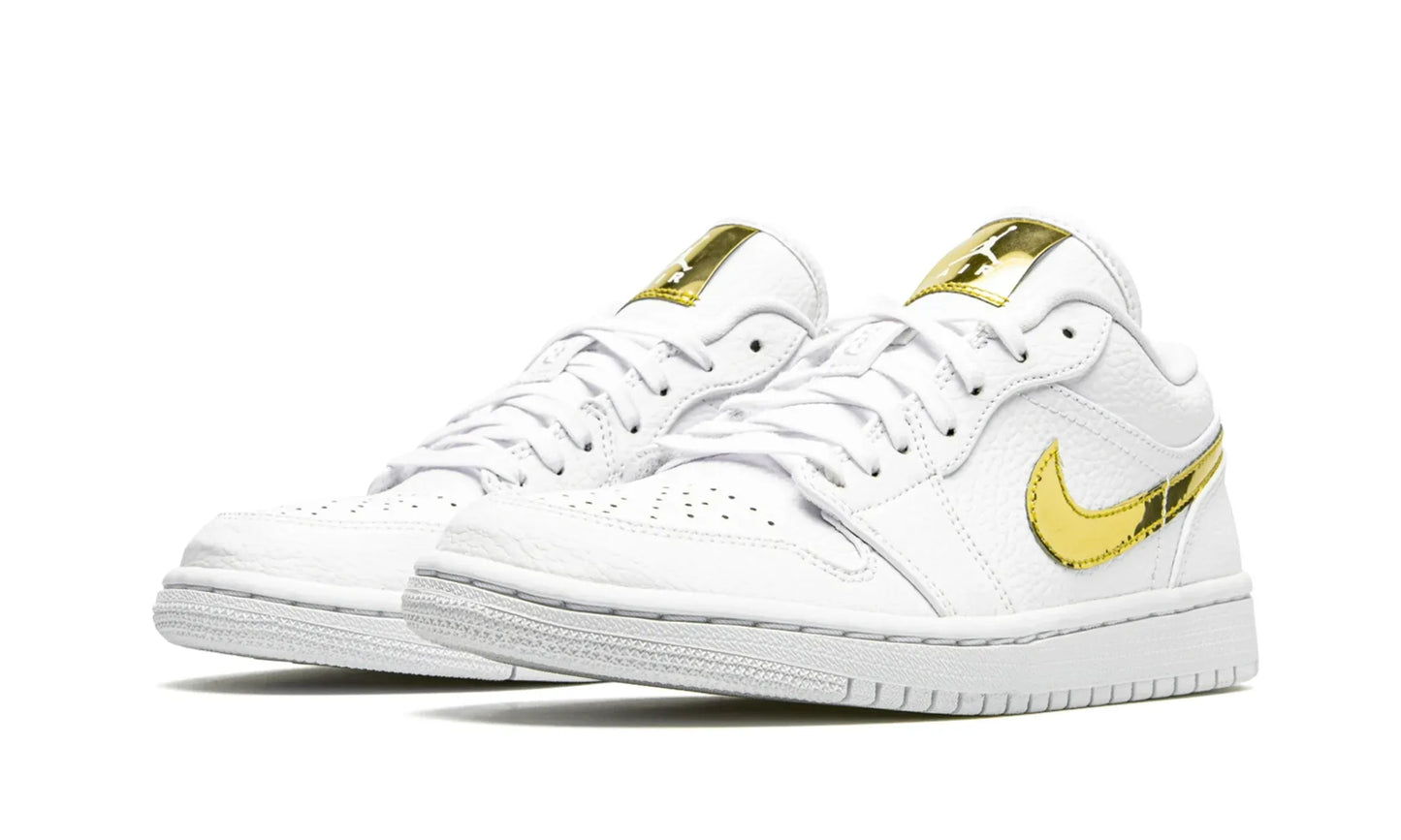 Air Jordan 1 Retro Low ‘White Metallic Gold’ EDJ6908-100