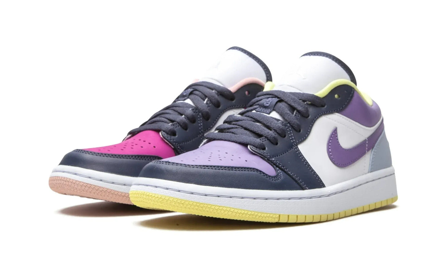 Air Jordan 1 Low SE ‘Mismatched – Purple Magenta’ DJ4342-400