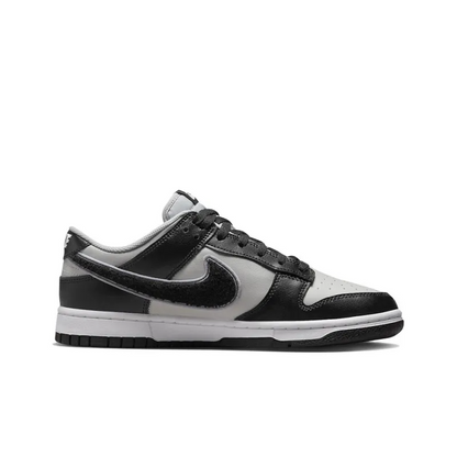 Dunk Low Chenille Swoosh Black Grey – Dq7683-001