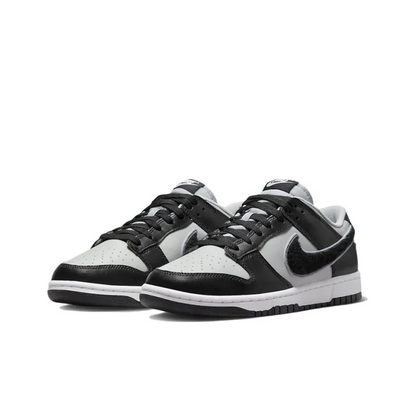 Dunk Low Chenille Swoosh Black Grey – Dq7683-001