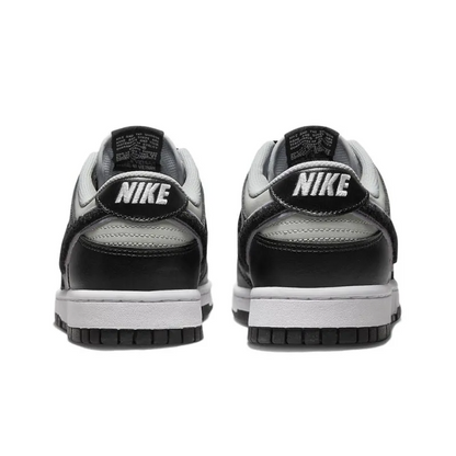 Dunk Low Chenille Swoosh Black Grey – Dq7683-001