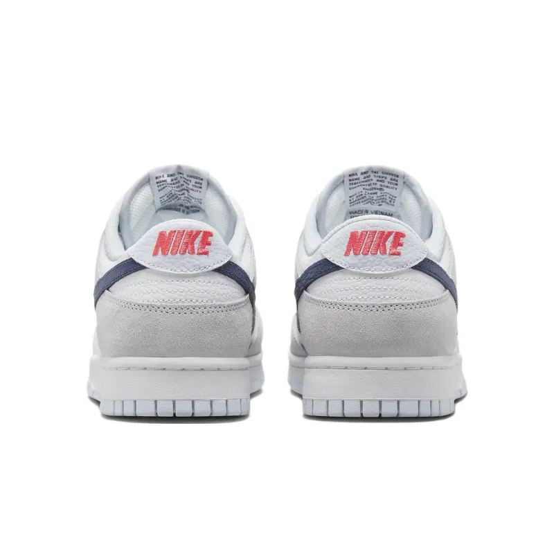 Dunk Low White Grey Navy Aqua Mini Swoosh – Fj4227-001