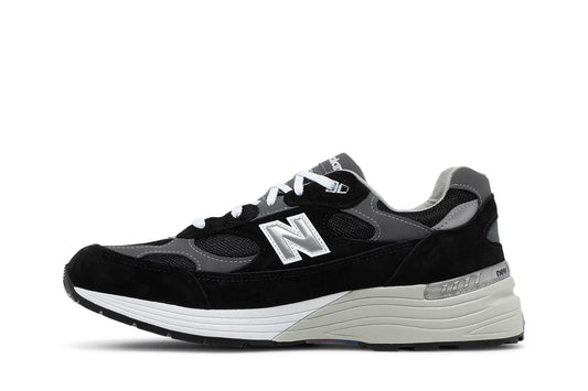 New Balance 992 Black Grey Suede QRZ4X-8079