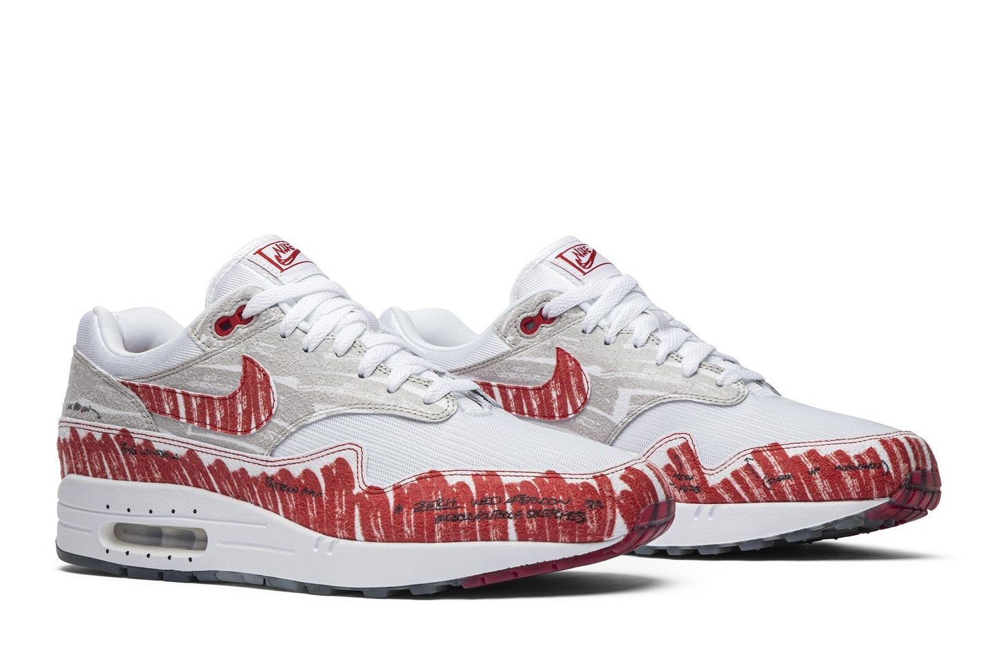 Nike Air Max 1 Sketch University Red