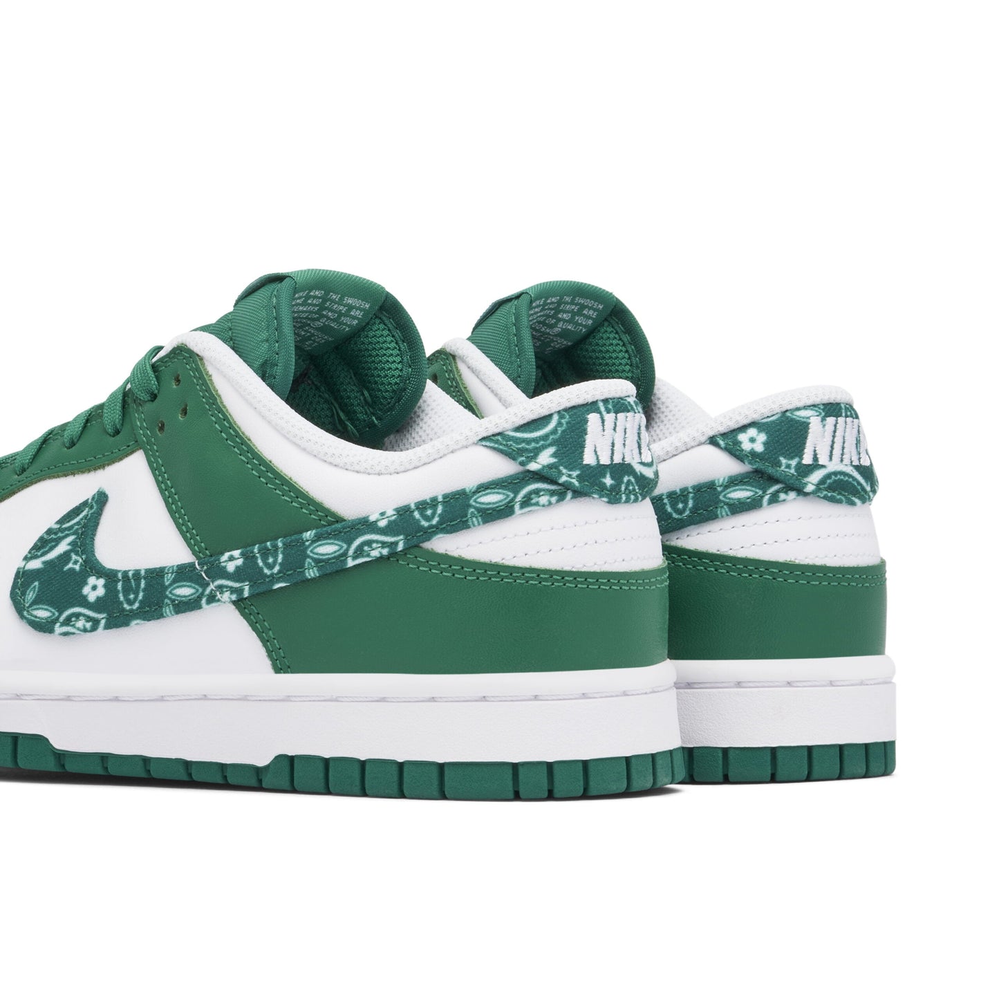 Nike Dunk Low Green Paisley Womens