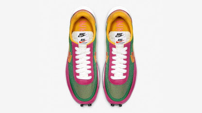 Nike LDWaffle x Sacai Green Pink