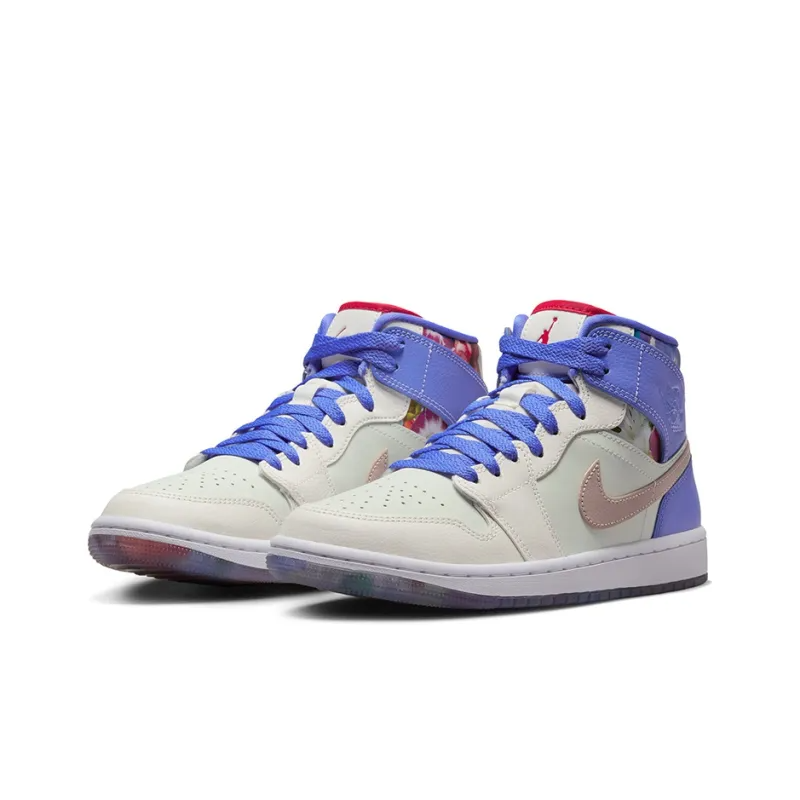 Air Jordan 1 Mid SE Valentine’s Day Flowers – FD4331-121