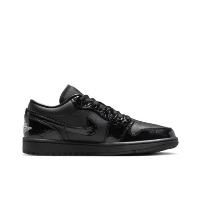 Air Jordan 1 Low Se Patent Elephant Black – Hj7743-010