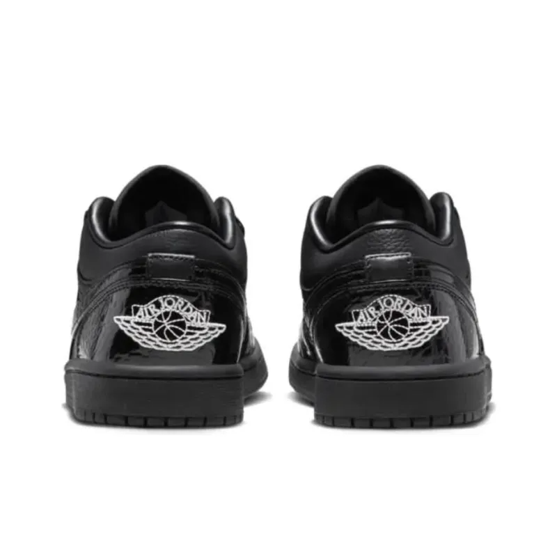 Air Jordan 1 Low Se Patent Elephant Black – Hj7743-010