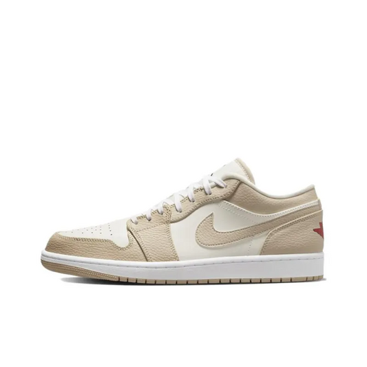 Air Jordan 1 Low SE Sail Rattan University Red – FB7168-121