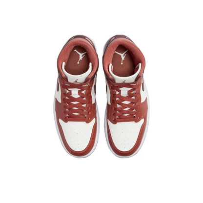 Air Jordan 1 Mid ‘dusty Peach Night Maroon’ – Bq6472-200