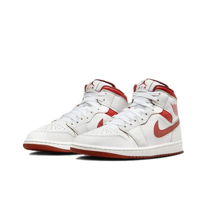 Air Jordan 1 Mid Se Dune Red – Fj3458-160