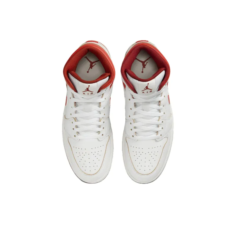 Air Jordan 1 Mid Se Dune Red – Fj3458-160