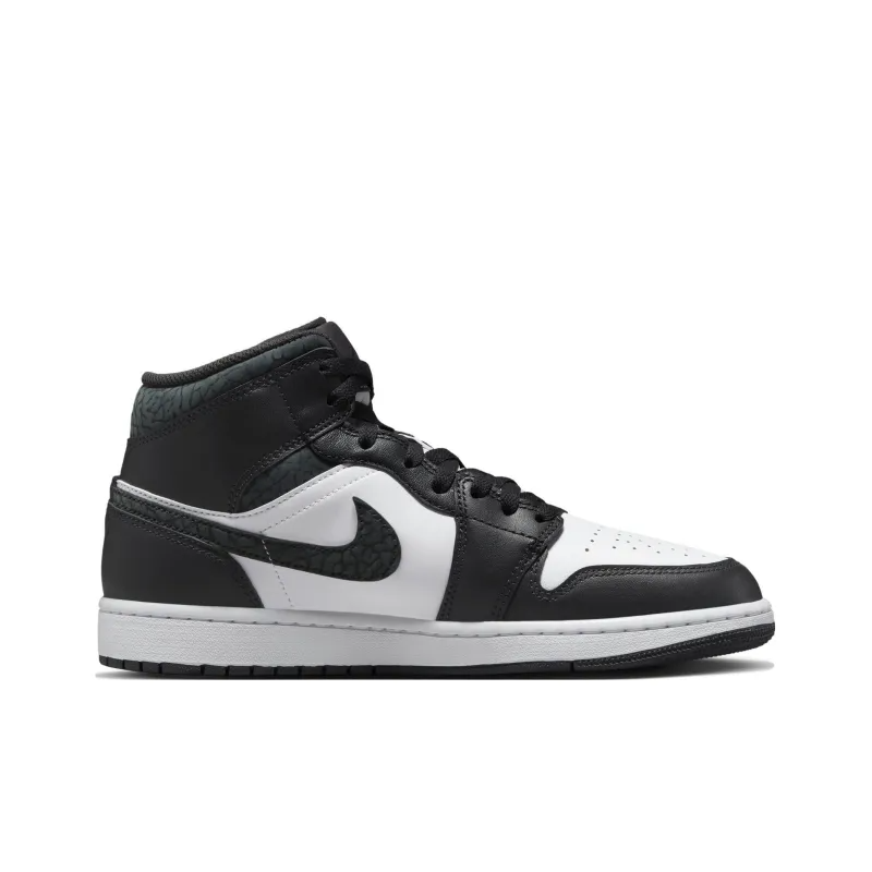 Air Jordan 1 Mid ‘panda Elephant’ Sneakers – Fb9911-001