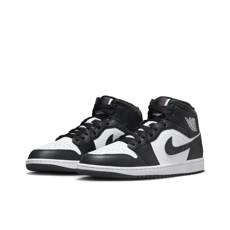 Air Jordan 1 Mid ‘panda Elephant’ Sneakers – Fb9911-001