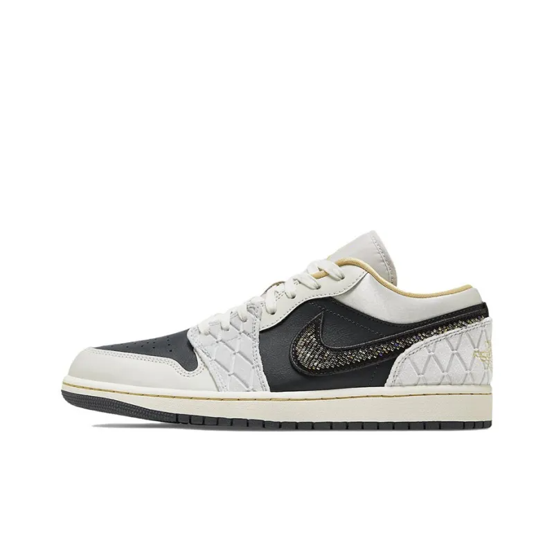 Air Jordan 1 Low Beaded Swoosh – Dv1762-001