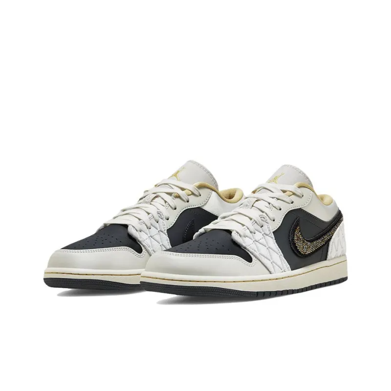 Air Jordan 1 Low Beaded Swoosh – Dv1762-001