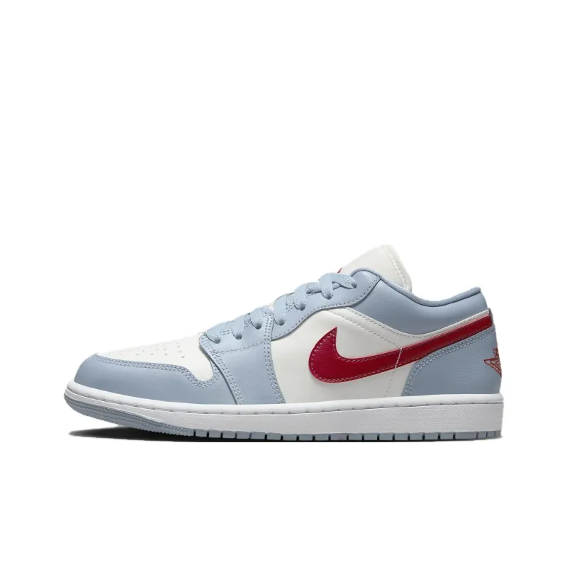 Air Jordan 1 Low Blue Whisper Dune Red – Dc0774-164