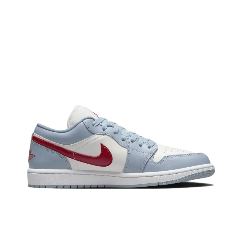 Air Jordan 1 Low Blue Whisper Dune Red – Dc0774-164