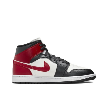 Air Jordan 1 Mid Gym Red Off Noir – BQ6472-160