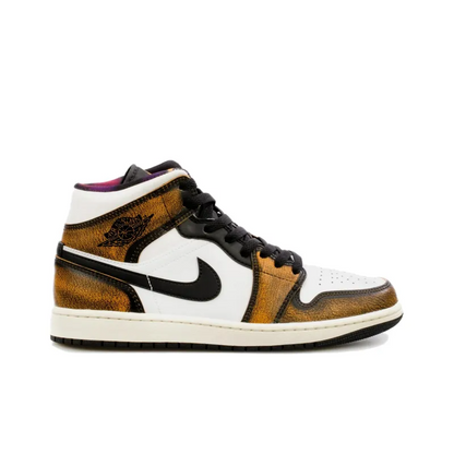 Air Jordan 1 Mid SE Orange Wear Away – DQ8417-071