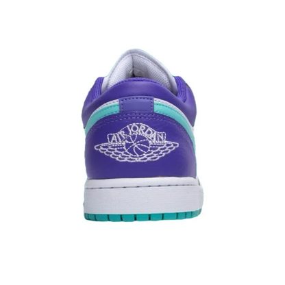 Air Jordan 1 Vintage Basketball Shoes Men Low-top White Purple Green – Hj9013-550