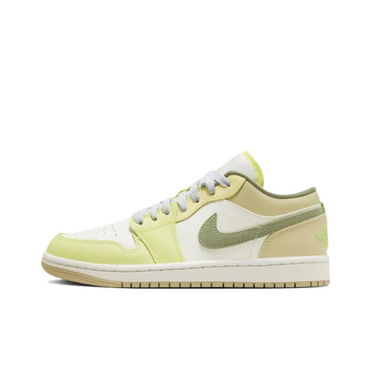 Air Jordan 1 Low Sail White Oil Green – FD9906-131