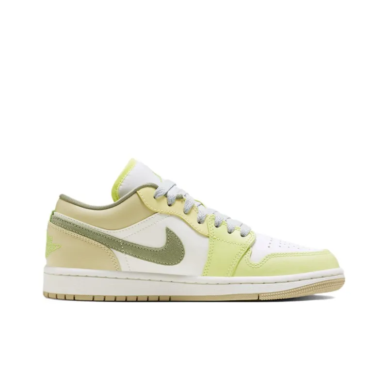 Air Jordan 1 Low Sail White Oil Green – FD9906-131