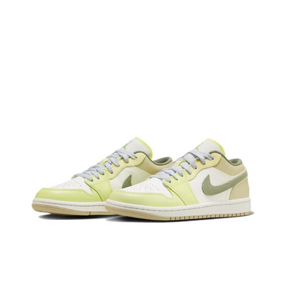 Air Jordan 1 Low Sail White Oil Green – FD9906-131