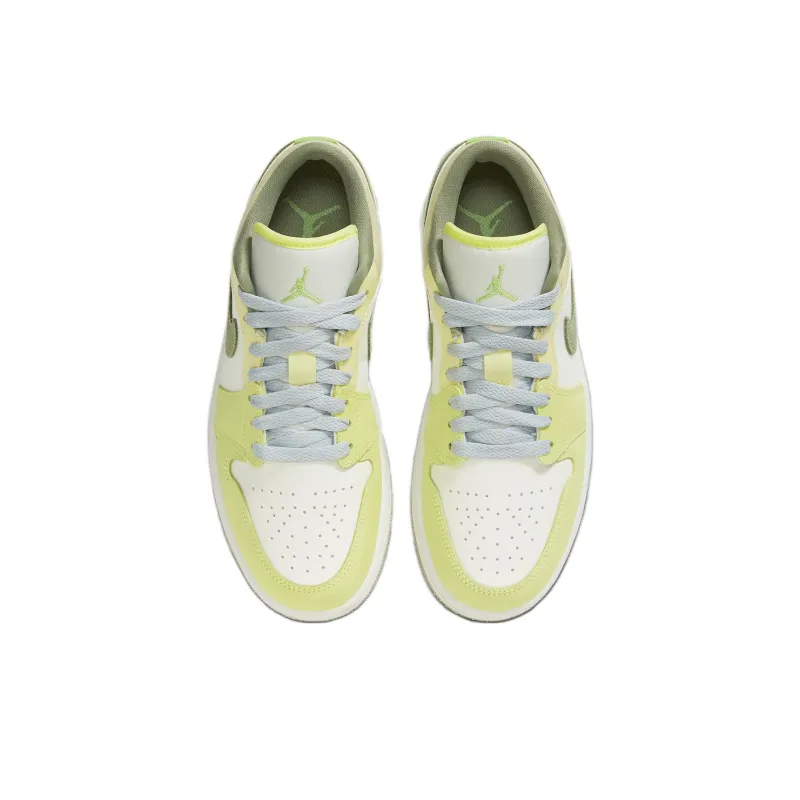 Air Jordan 1 Low Sail White Oil Green – FD9906-131