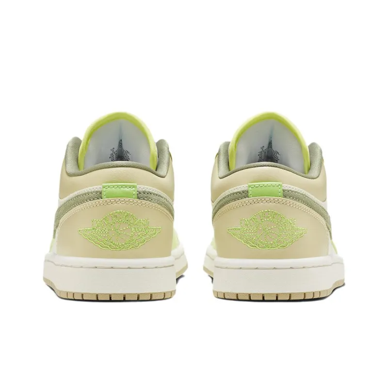 Air Jordan 1 Low Sail White Oil Green – FD9906-131