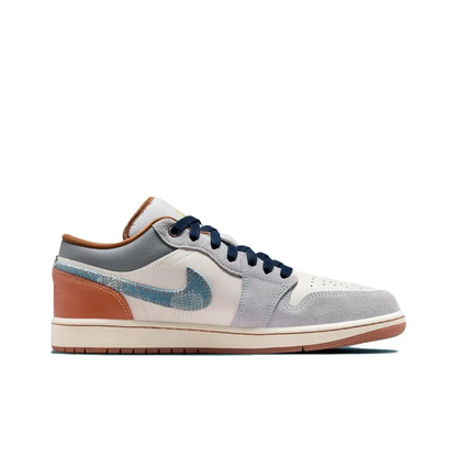 Air Jordan 1 Low Se ‘repaired Denim Swoosh’ – Fz5042-041