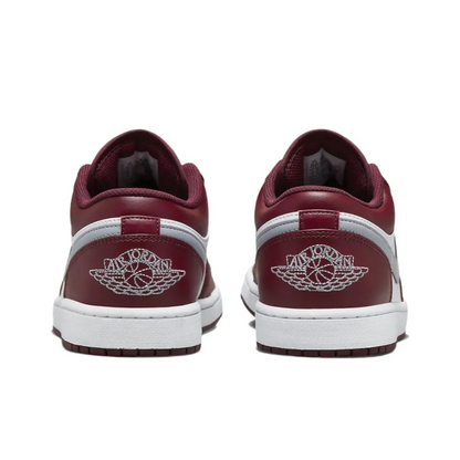 Air Jordan 1 Low White Bordeaux – 553558-615