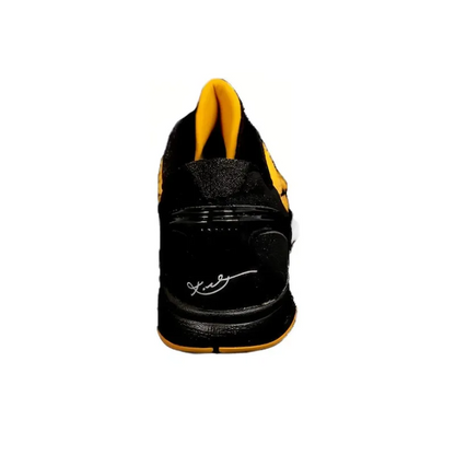 Zoom Kobe 6 Basketball Shoes Men Low-top Black Yellow White – 429659-700