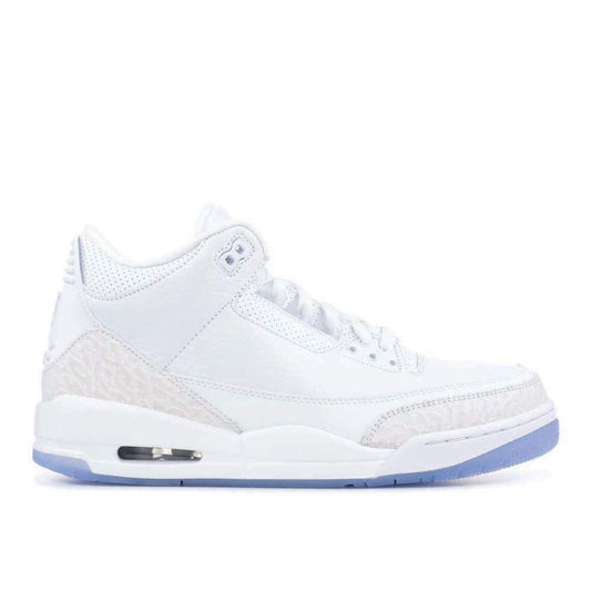 Air Jordan 3 Retro ‘Triple White’ Unfading Sneaker