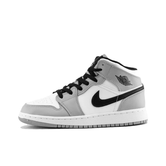 Air Jordan 1 Mid GS ‘Light Smoke Grey’ 554725-092