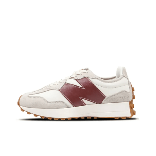 Staud x New Balance 327 Grey Burgundy Womens WS327SG