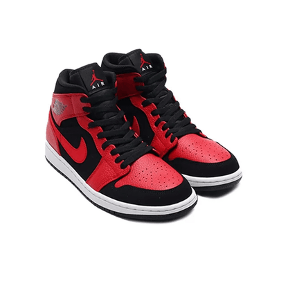 Air Jordan 1 Mid ‘Bred’ 554724-054