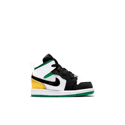 Air Jordan 1 Mid Se White Laser Orange Lucky Green Td – Bq6933-101