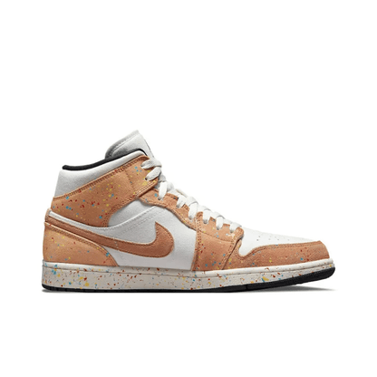 Air Jordan 1 Mid SE ‘Brushstroke Paint Splatter’ – DA8005-100