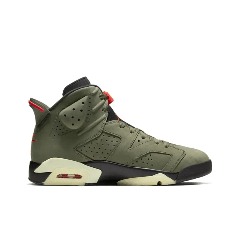 Air Jordan 6 x Travis Scott Medium Olive – CN1084-200