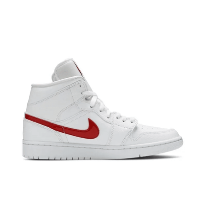 Air Jordan 1 Mid ‘White University Red’ – BQ6472-106