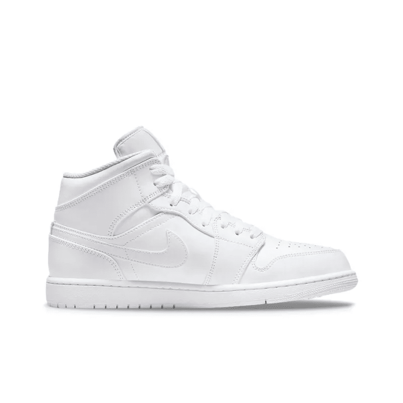 Air Jordan 1 Mid “Triple White” – 554724-136