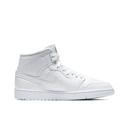 Air Jordan 1 Mid ‘White Snakeskin’ BQ6472-110