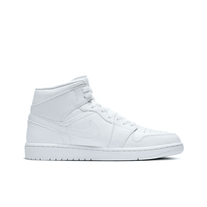 Air Jordan 1 Mid ‘Triple White’ 554724-130