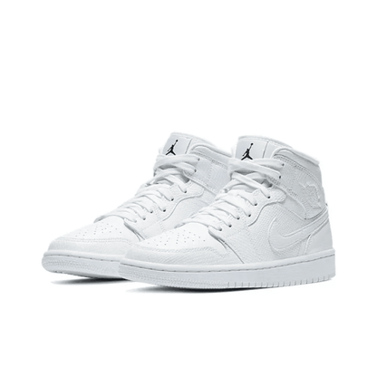 Air Jordan 1 Mid ‘White Snakeskin’ BQ6472-110