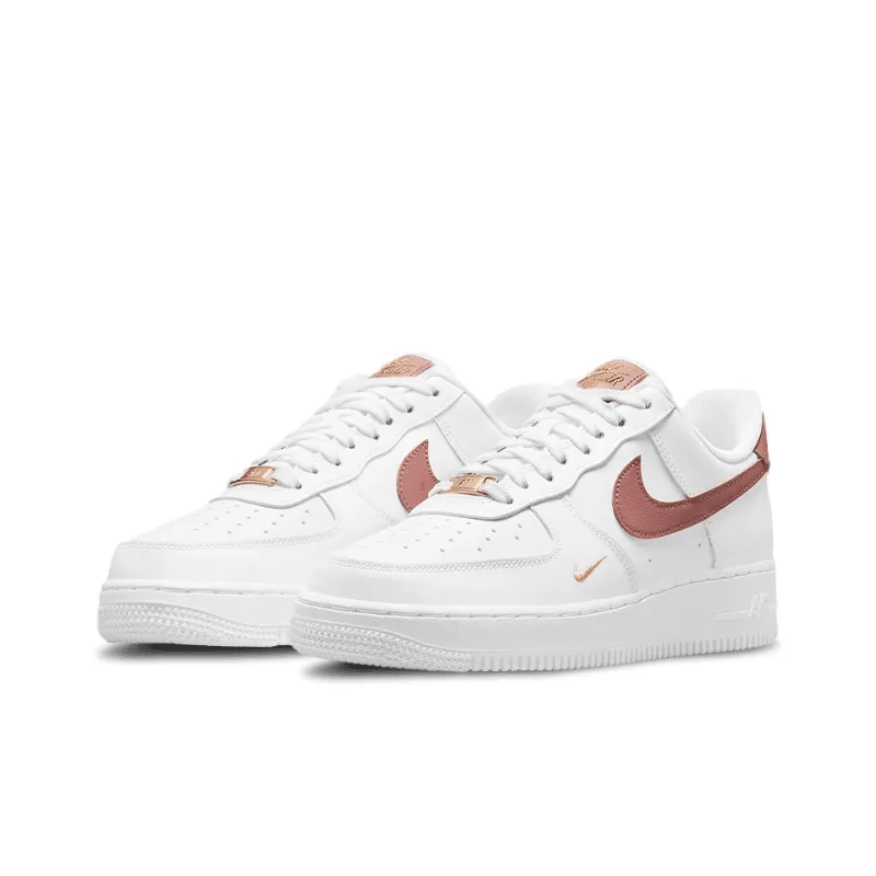 Air Force 1 07 Low Mini Swoosh Rust Pink Womens – Cz0270-103