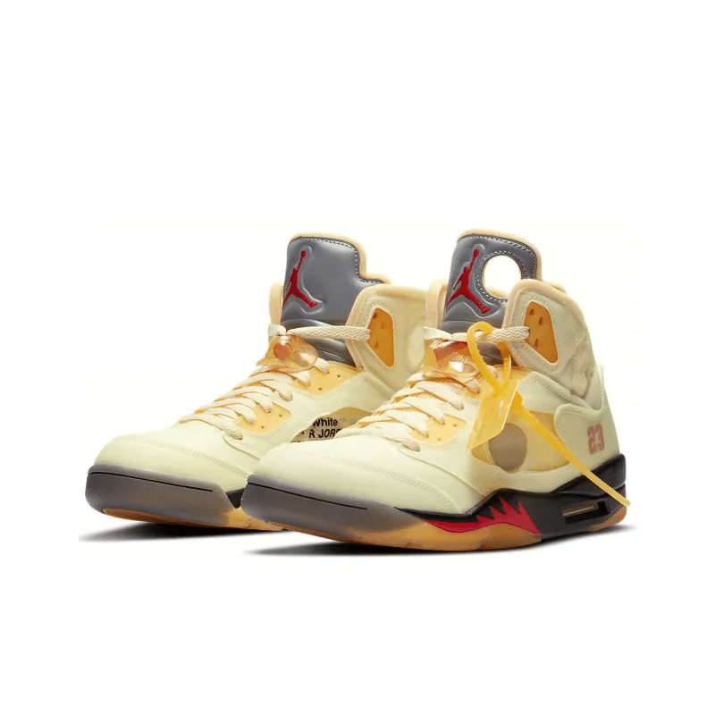 Off-White x Air Jordan 5 Retro SP ‘Sail’ – DH8565-100