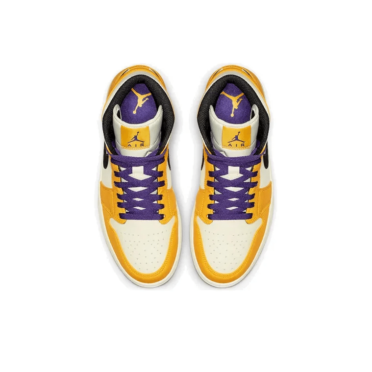 Air Jordan 1 Mid ‘Lakers’ 852542-700