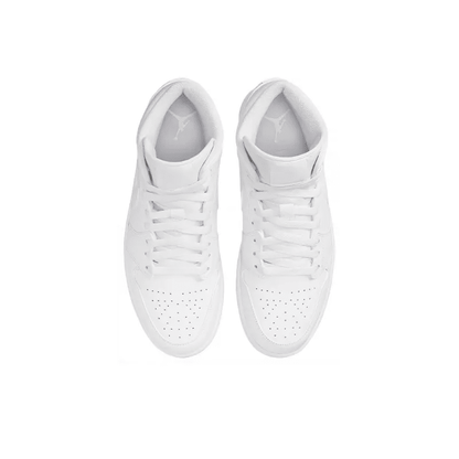 Air Jordan 1 Mid “Triple White” – 554724-136